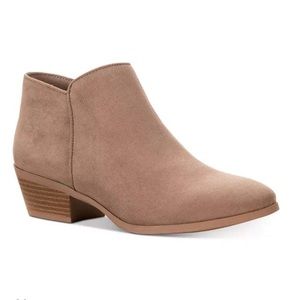 Style & Co Wileyy Ankle Booties Taupe